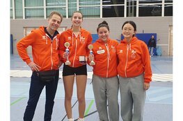 Nederlandse Floretschermsters domineren op Duits kwalificatietoernooi in Stuttgart