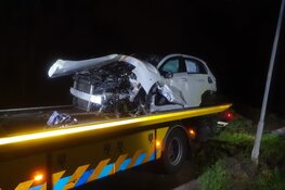 Auto total loss na eenzijdig ongeval Heilooër Zeeweg