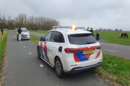 Automobilist onder invloed bij eenzijdig ongeluk in Bergen
