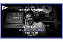 Victorie brengt ode aan Quincy Jones tijdens speciale editie van Sunday Sessions