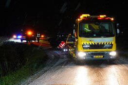 Gladde dijk in Grootschermer zorgt voor ongeluk