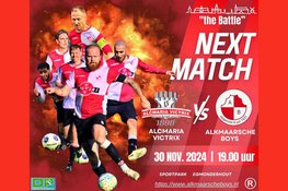 Stadsderby en absolute kraker Alcmaria Victrix-Alkmaarsche Boys op zaterdagavond