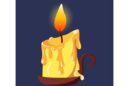 Kaarsresten over van de kerst?