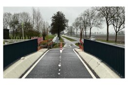 Werkzaamheden aan 4 fietsbruggen langs de N243 eind 2025 klaar
