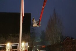 Brand in schuur aan Hoogeweg in Heiloo