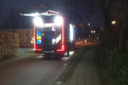 Brand in schuur aan Hoogeweg in Heiloo