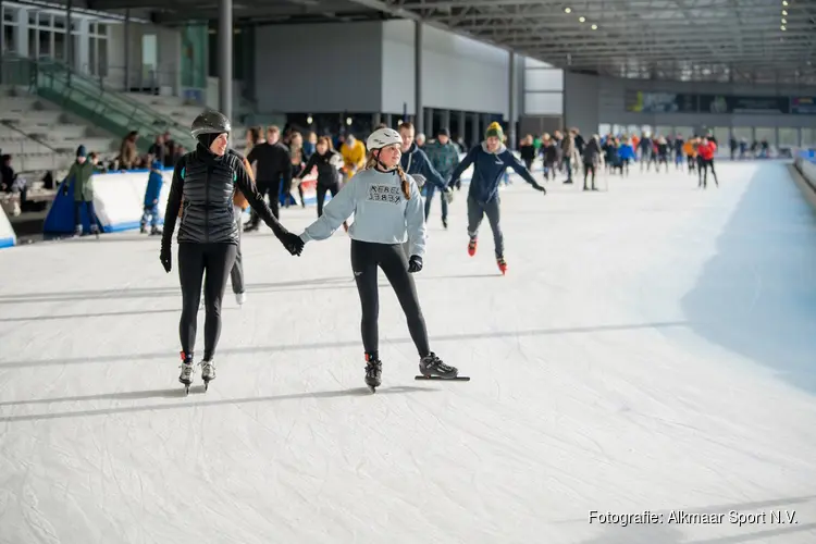 Valentijns schaatsactie bij De Meent
