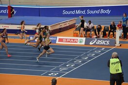 AV-Hylas tijdens NK-indoor Atletiek Apeldoorn