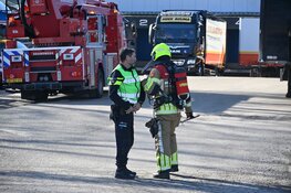Brandmelding bij autobedrijf aan Edisonweg