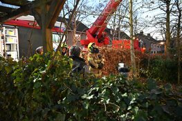 Schoorsteenbrand aan Obriglaan in Heiloo