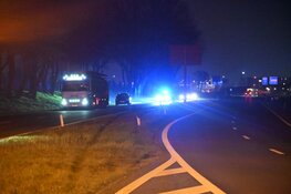 Automobiliste gewond bij ongeval tussen vrachtwagen en personenauto op N242