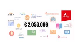 Sportorganisatie Le Champion haalt recordbedrag van ruim € 2 miljoen op voor goede doelen