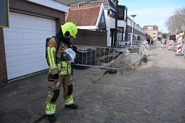 Gaslekkage aan Bruinvisstraat in Alkmaar