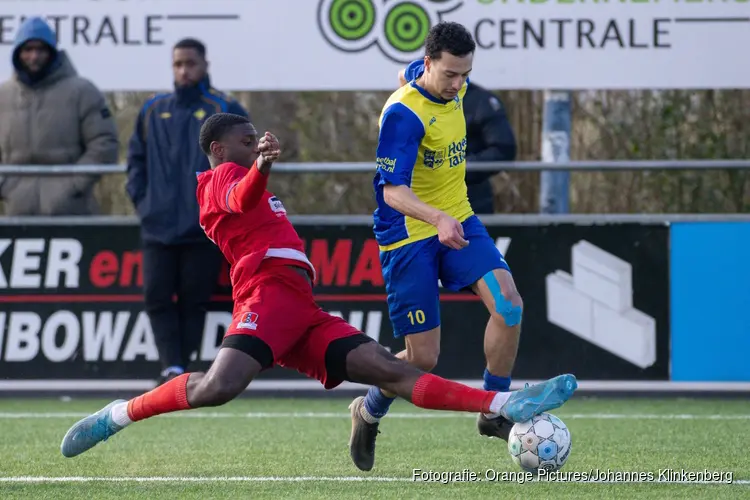 Daliel Afouzar bezorgt AFC '34 de winst op koploper