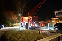 Schoorsteenbrand aan Slotlaan in Oudorp