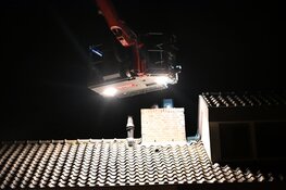 Schoorsteenbrand aan Slotlaan in Oudorp