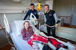 AZ op bezoek in Noordwest Ziekenhuis in Alkmaar