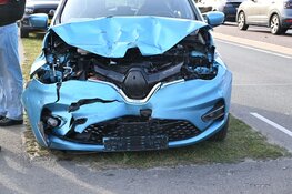 Veel schade bij ongeval in Egmond aan den Hoef