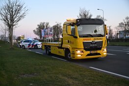 Motorrijder ten val bij ongeval op N9