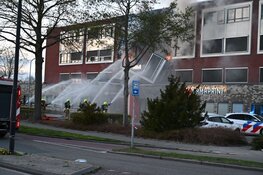 Grote inzet van hulpdiensten bij brand na explosie in Heerhugowaard