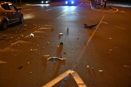 Veel schade bij ongeval Laan van Darmstadt