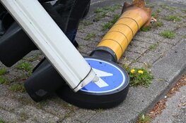 Wesp in auto zorgt voor eenzijdig ongeval