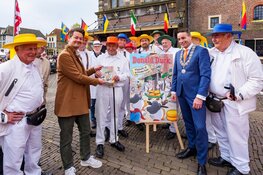 Donald Duck gaat op avontuur in Alkmaar