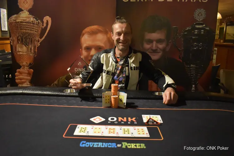 Patrick Evers uit Alkmaar kwalificeert zich voor finale ONK Poker!