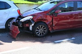 Veel schade bij ongeval op Geestersingel