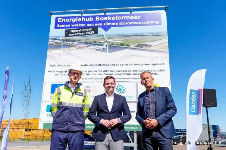 Start realisatie Energiehub Boekelermeer: samenwerken aan slimme energievoorziening