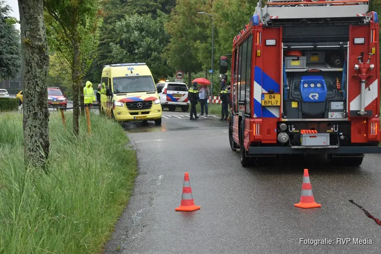 Man met rollator belandt in sloot
