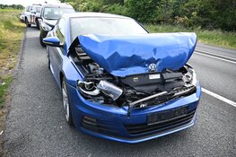 Flinke schade bij ongeval op de N9 bij Alkmaar