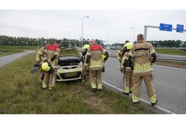 Brandweer Stompetoren rukt uit voor 'autobrand'