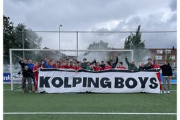 Zaterdagploeg Kolping Boys handhaaft zich in vierde klasse