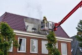 Brand in appartement Boezemsingel