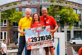 Ruim 4000 voldane 4daagse wandelaars finishen op een bruisend Waagplein