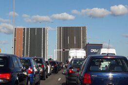 Leeghwaterbrug (N242) Alkmaar nacht afgesloten vanwege inspectie