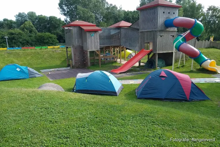 Tentenkamp in speeltuin 't Span