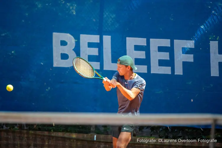 Donders in hoofdtoernooi ITF Alkmaar