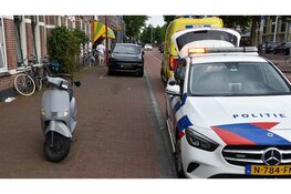 Scooterrijder onderuit na remactie