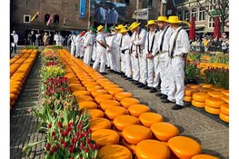 Christel Dingerdis Blijf Groep Noord Holland, luidt bel kaasmarkt 11 juli