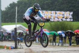 Boscrossers scoren op nat NK BMX: 4 finalisten