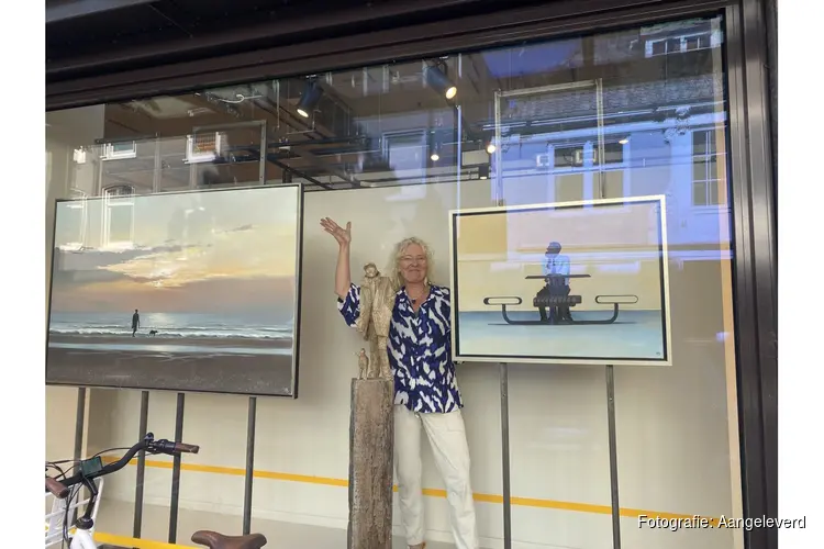 Kunstuitleen Alkmaar x Jumbo Monique.  Nu te zien: expositie Pauline Bakker