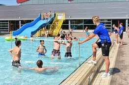 Zomerpret bij zwembad Hoornse Vaart