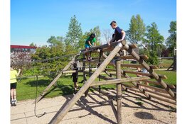 Outdoorpark Alkmaar deze zomer geopend voor vrij klimmen en spelen
