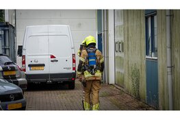 Brand op industrieterrein Alkmaar