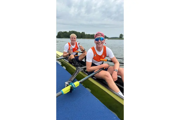 Alkmaarse roeier Cuup Kuilboer pakt 5e plek op WK