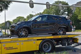 Persoon bevrijdt uit auto bij ongeval op N245 bij Alkmaar