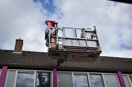 Brand uitgebroken tussen spouwmuur van woning Alkmaar, onkruidbrander vermoedelijke boosdoener