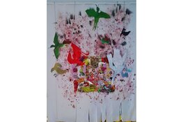 Marijke van Velde en Annemarie Kuster in Museum Jan Boon